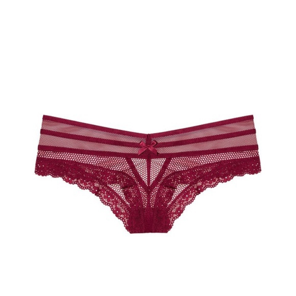 Victoria secret fishnet lace cheeky panties